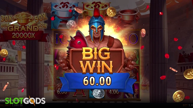 Rome: Fight For Gold Deluxe Slot - Screenshot 4