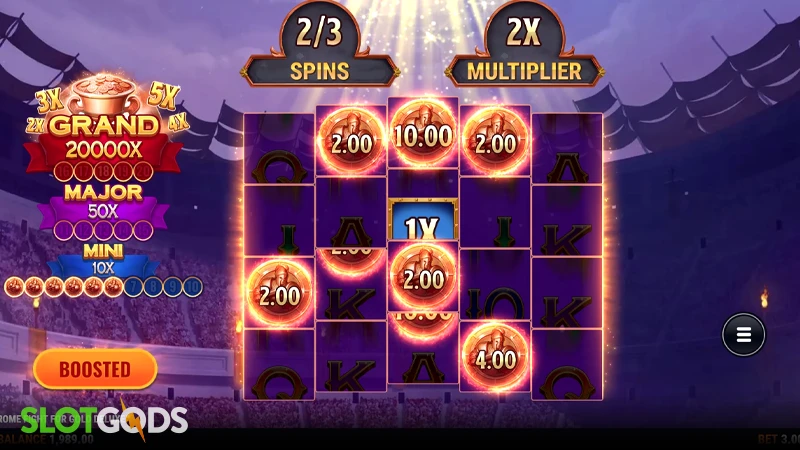 Rome: Fight For Gold Deluxe Slot - Screenshot 3