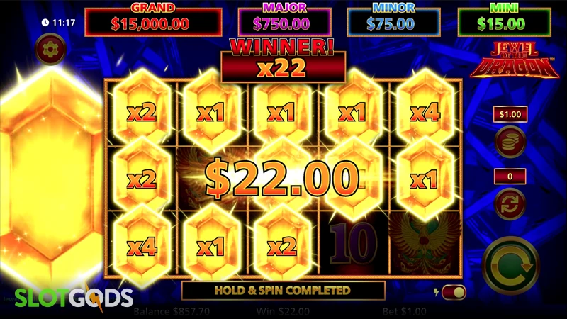 Jewel of the Dragon Prosperity Tortoise Slot - Screenshot 4