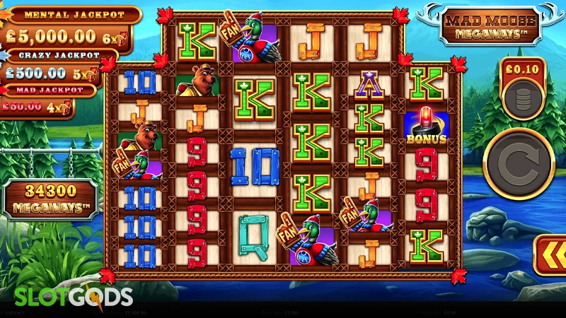 Mad Moose Megaways Slot - Screenshot 
