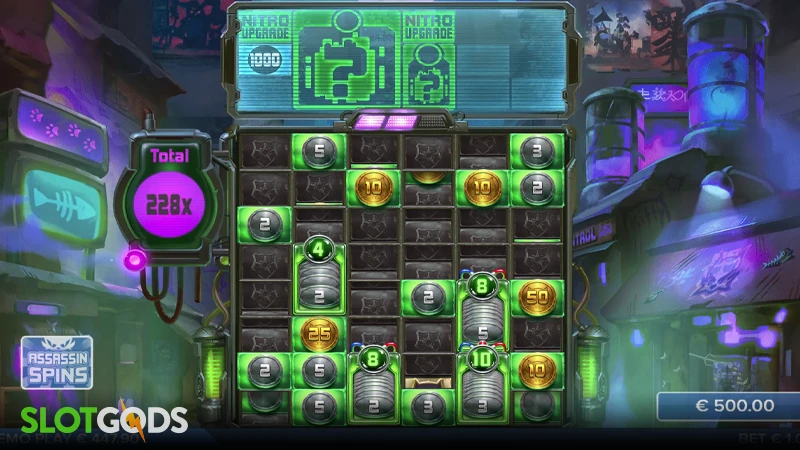 Gritty Kitty of Nitropolis Slot - Screenshot 3