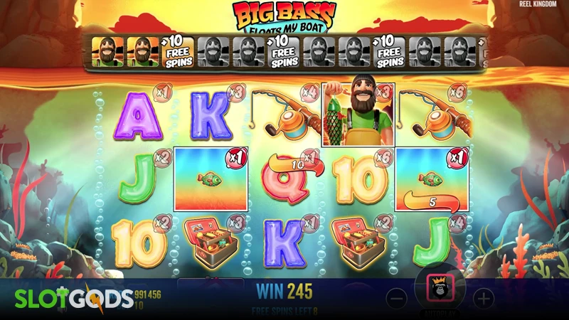 Big Bass Floats My Boat Slot - Screenshot 3