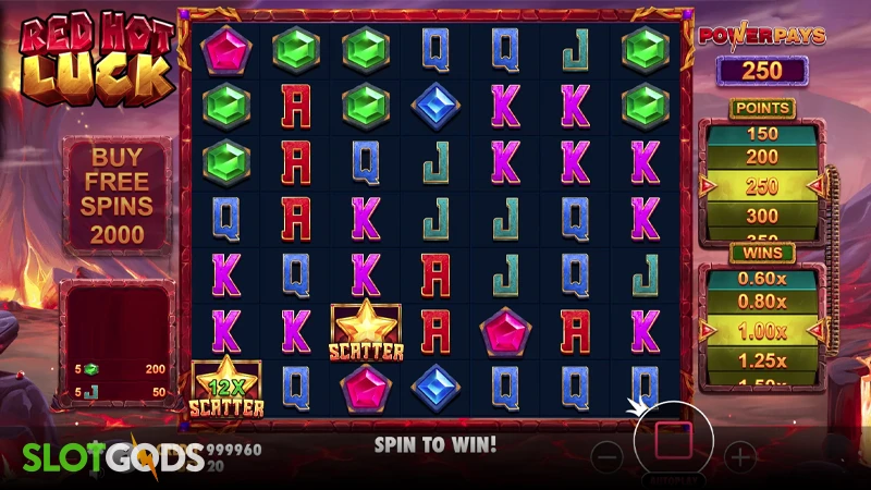 Red Hot Luck Slot - Screenshot 