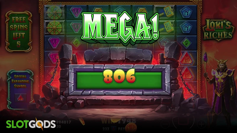 Loki's Riches Slot - Screenshot 4