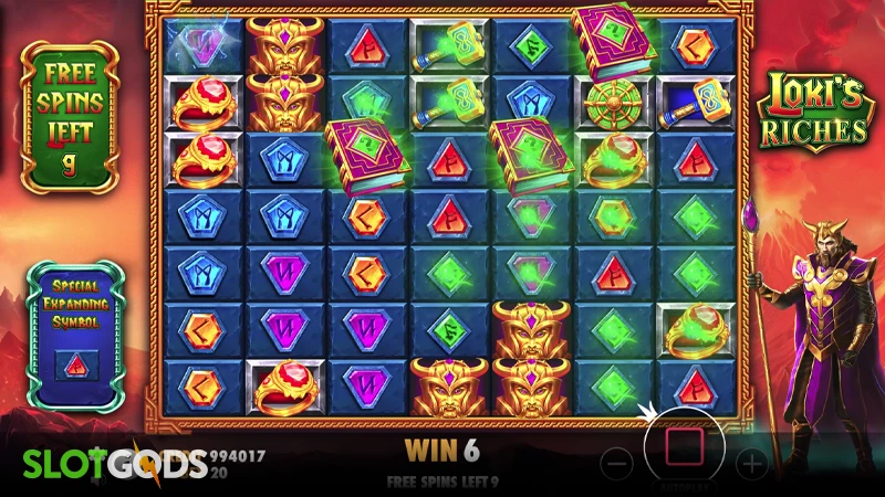 Loki's Riches Slot - Screenshot 2