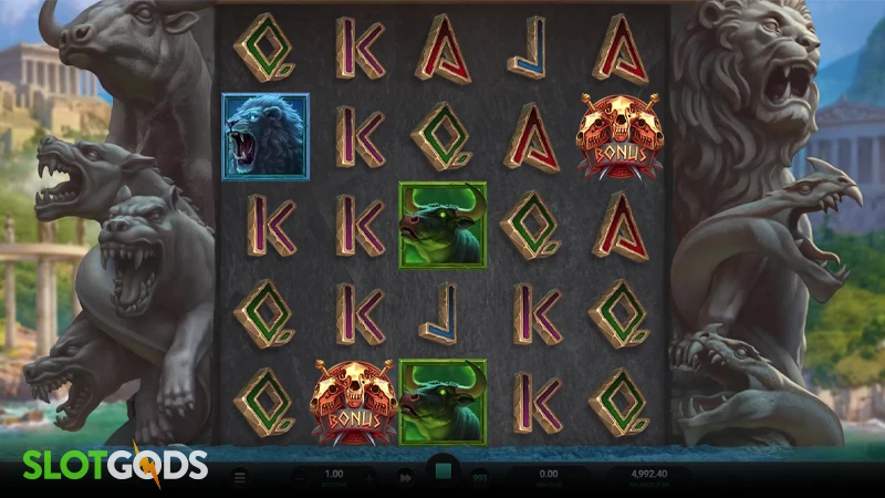 Hercules Unleashed Dream Drop Slot - Screenshot 