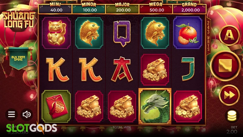 Shuang Long Fu Slot - Screenshot 