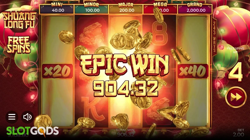 Shuang Long Fu Slot - Screenshot 4