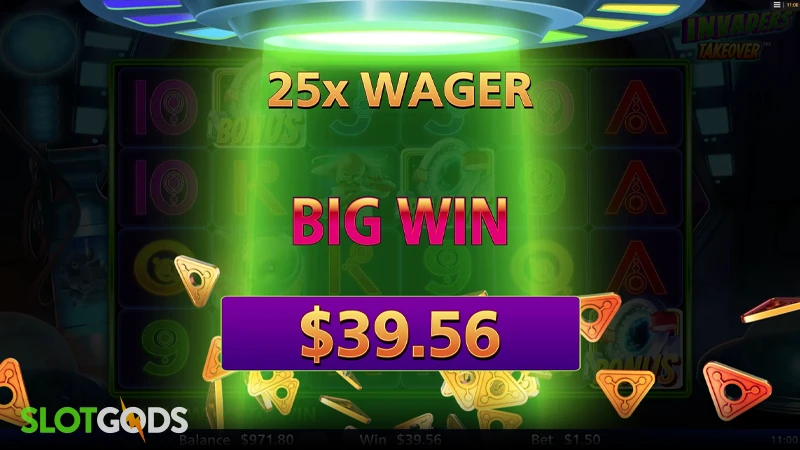 Invaders Takeover Slot - Screenshot 5