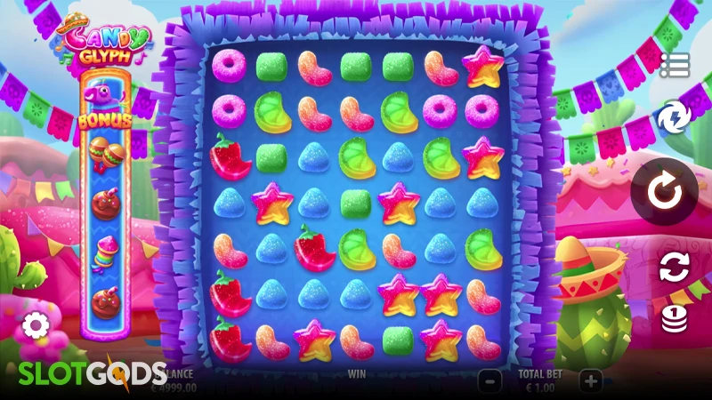 Candy Glyph Slot - Screenshot 