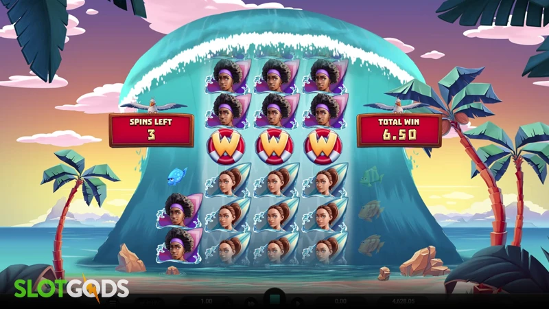 Cowabunga Dream Drop Slot - Screenshot 3