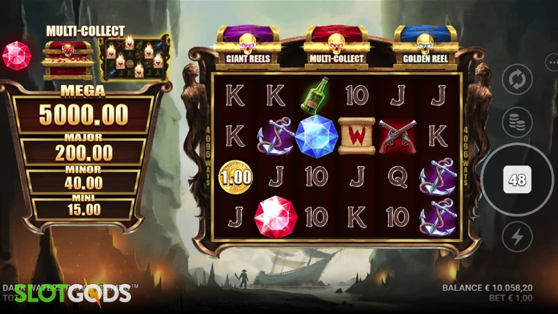 Dark Waters Power Combo Slot - Screenshot 