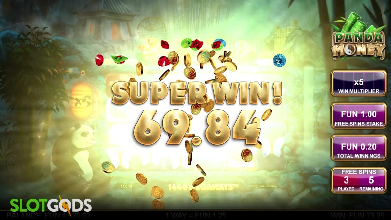 Panda Money Megaways Slot - Screenshot 4