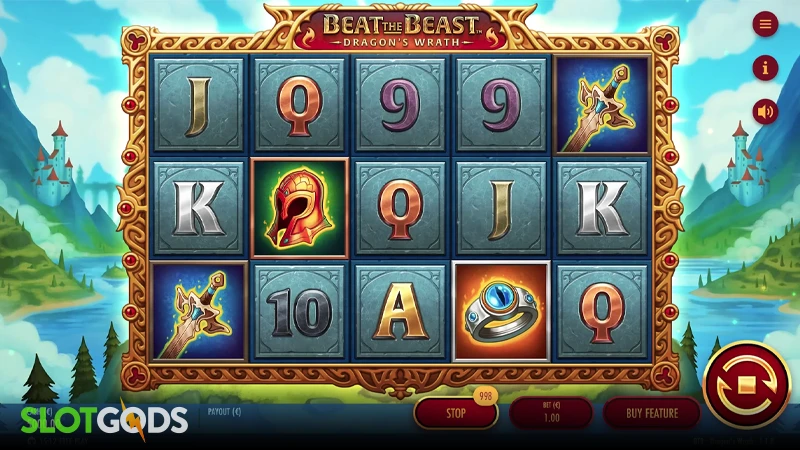 Beat the Beast: Dragon's Wrath Slot - Screenshot 