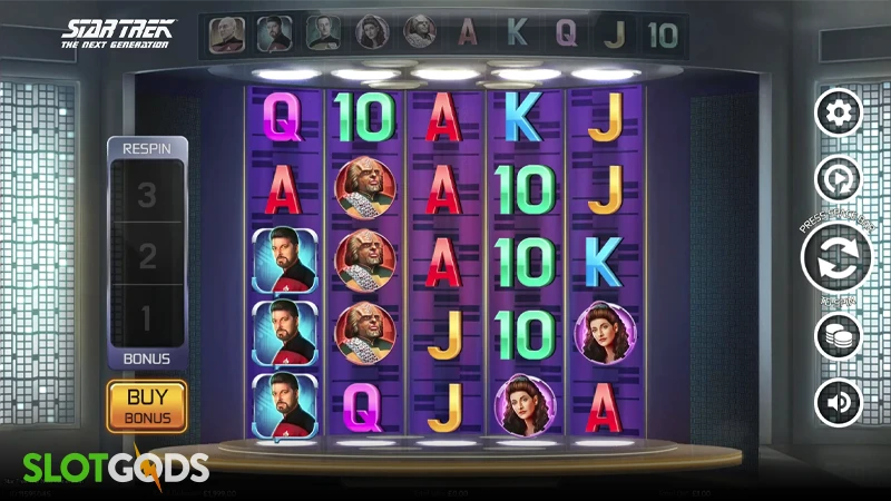 Star Trek: The Next Generation Slot - Screenshot 