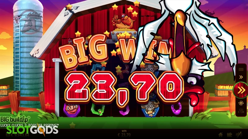 Lucky Clucks 2 Rooster Respins Slot - Screenshot 4