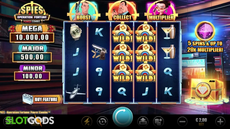 SPIES – Operation Fortune: Power Combo Slot - Screenshot 