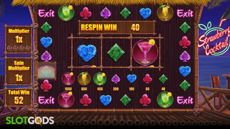 Strawberry Cocktail Slot - Screenshot 3