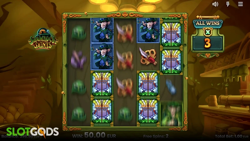 Shamrock Saints Slot - Screenshot 2