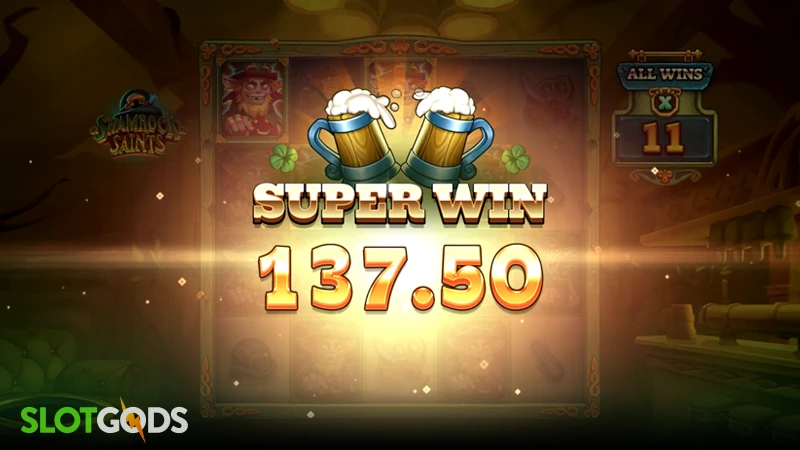Shamrock Saints Slot - Screenshot 4