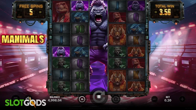 Manimals Slot - Screenshot 3