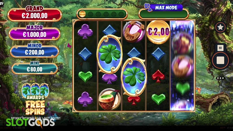 Spinny McWinnagin Loot Boost Slot - Screenshot 2