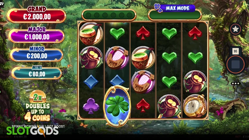 Spinny McWinnagin Loot Boost Slot - Screenshot 