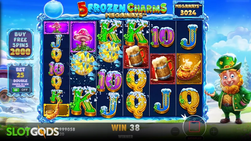 5 Frozen Charms Megaways Slot - Screenshot 