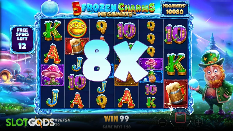 5 Frozen Charms Megaways Slot - Screenshot 3