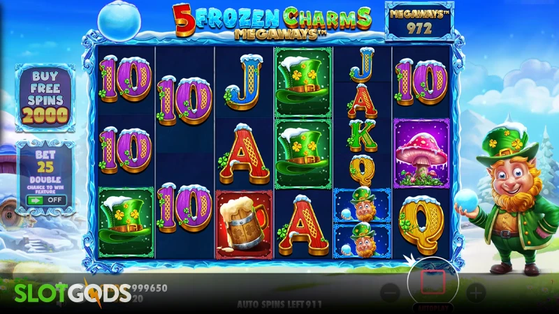 5 Frozen Charms Megaways Slot - Screenshot 2