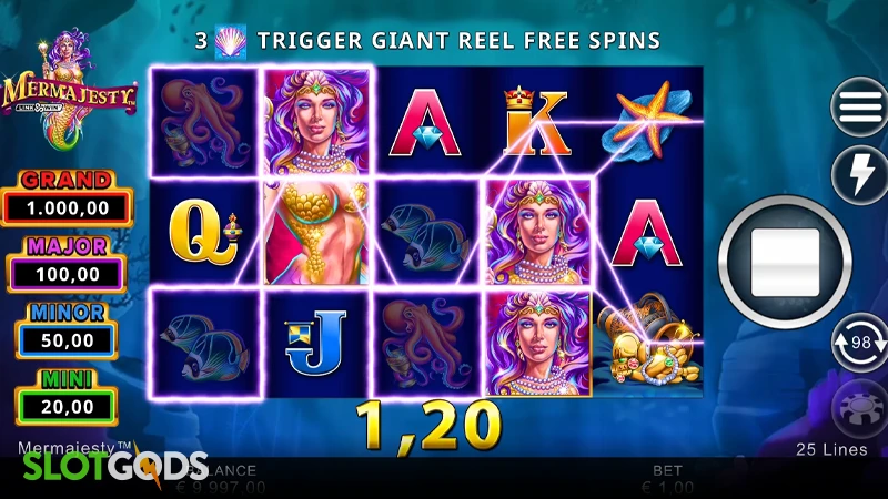 Mermajesty Slot - Screenshot 2