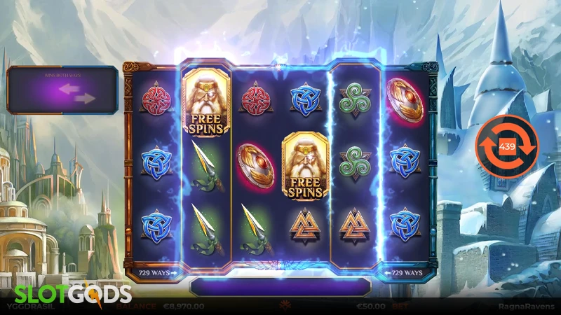 Ragnaravens Wild Energy Slot - Screenshot 3