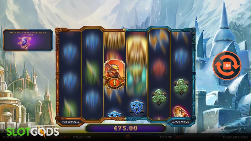 Ragnaravens Wild Energy Slot - Screenshot 2