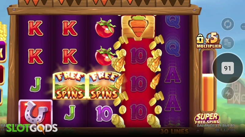 Rabbit Fields Slot - Screenshot 2