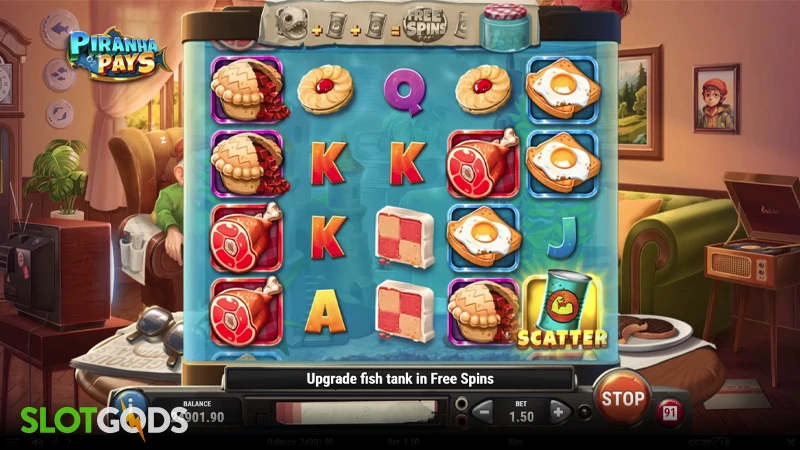 Piranha Pays Slot - Screenshot 