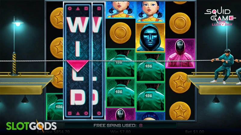 Squid Game One Lucky Day Slot - Screenshot 3