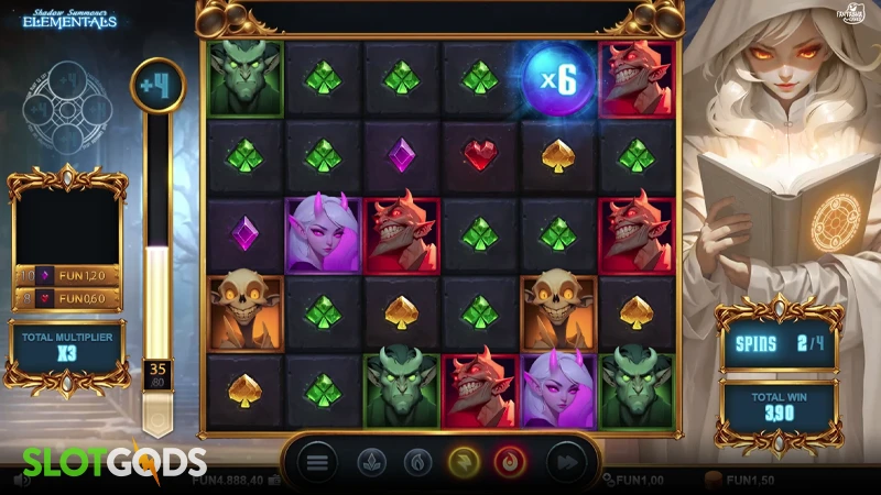 Shadow Summoner Elementals Slot - Screenshot 3