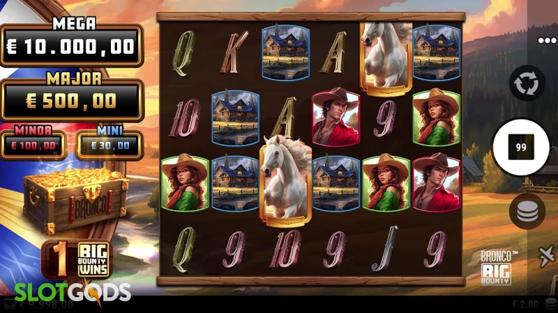 Bronco Big Bounty Slot - Screenshot 