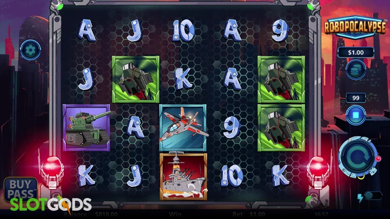 Robopocalypse Slot - Screenshot 