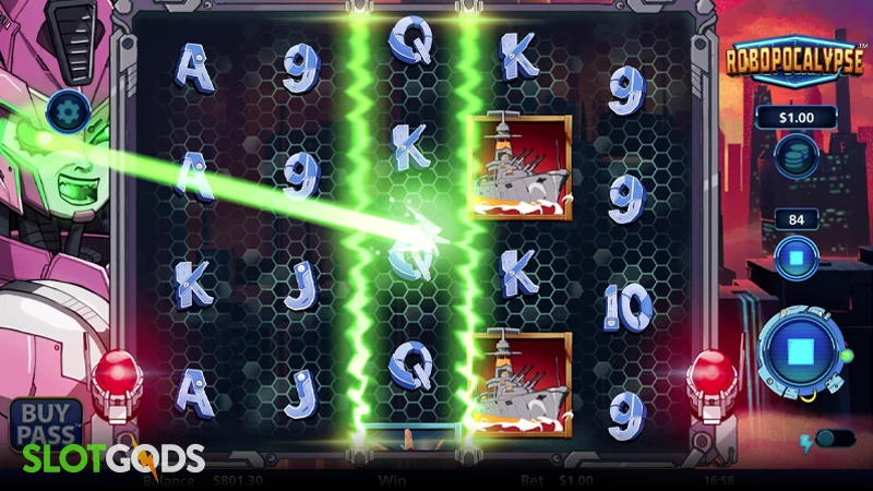 Robopocalypse Slot - Screenshot 2