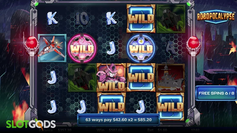 Robopocalypse Slot - Screenshot 4