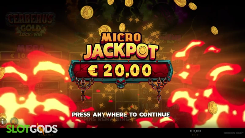 Cerberus Gold Slot - Screenshot 3
