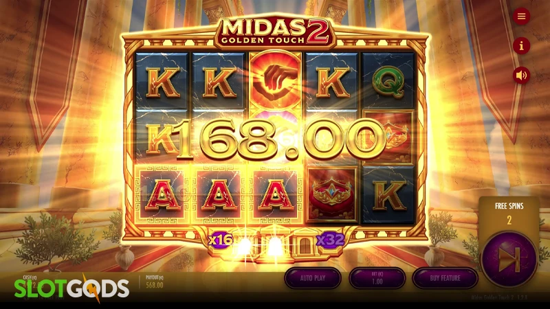 Midas Golden Touch 2 Slot - Screenshot 3