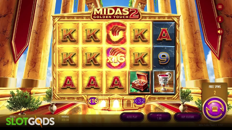 Midas Golden Touch 2 Slot - Screenshot 