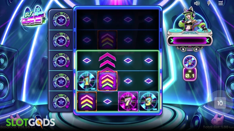 DJ Cat Slot - Screenshot 