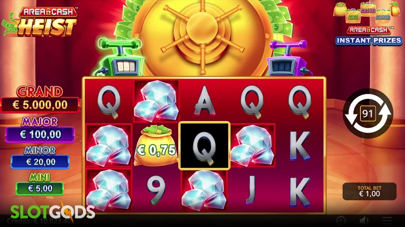 Area Cash Heist Slot - Screenshot 2