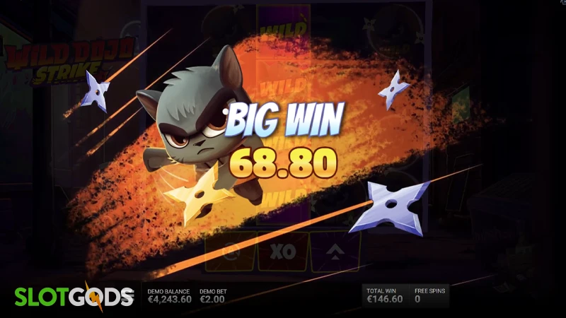 Wild Dojo Strike Slot - Screenshot 4