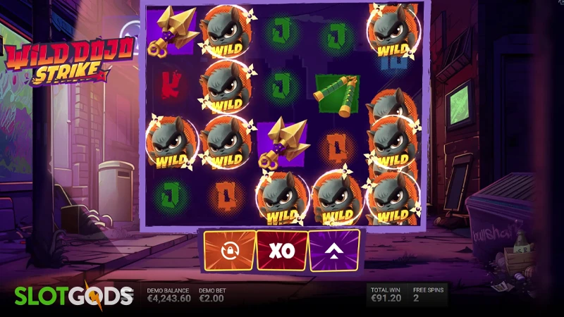 Wild Dojo Strike Slot - Screenshot 3