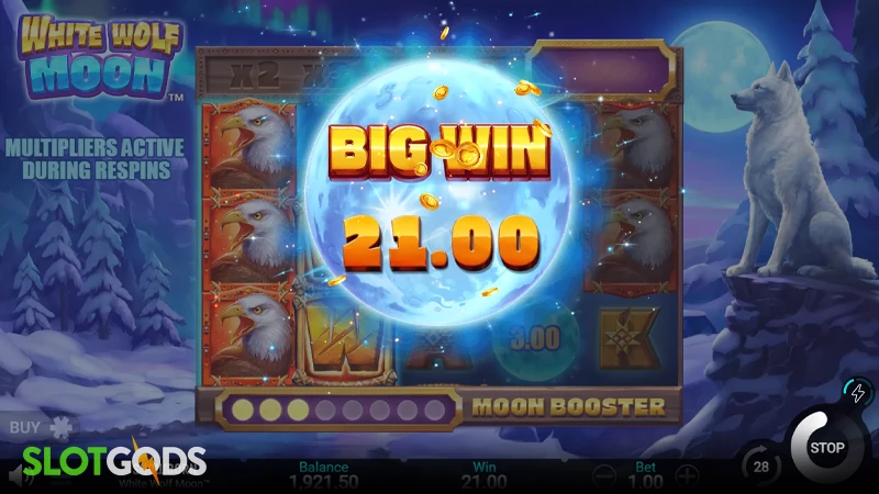 White Wolf Moon Slot - Screenshot 4