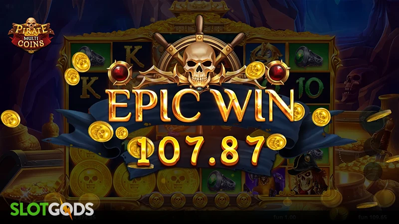 Pirate Multi Coins Slot - Screenshot 4